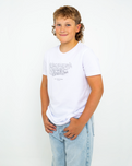 Boys Cabin T-Shirt in White