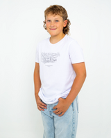 Boys Cabin T-Shirt in White