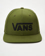 Boys Drop V II Snapback Cap in Pesto