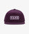 Boys Easy Box Snapback Cap in Blackberry Wine