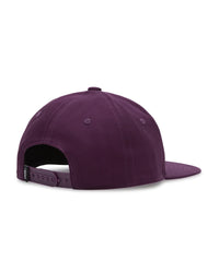 Boys Easy Box Snapback Cap in Blackberry Wine