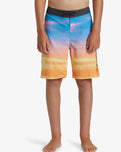 Boys Everyday Fade Boardshorts in Swedish Blue