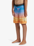 Boys Everyday Fade Boardshorts in Swedish Blue