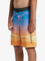 Boys Everyday Fade Boardshorts in Swedish Blue