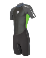 Boys Impact 3/2mm Shorty Wetsuit in Green