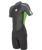 Boys Impact 3/2mm Back Zip Wetsuit in Lime