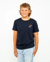 Boys Palm T-Shirt in Navy