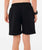 Boys Search Icon Fleece Shorts in Black