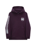 Boys Sixty Six Hoodie in Blackberry Wine