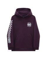 Boys Sixty Six Hoodie in Blackberry Wine