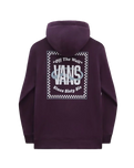 Boys Sixty Six Hoodie in Blackberry Wine