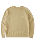 The Billabong Mens Wave Wash Sweatshirt in Straw