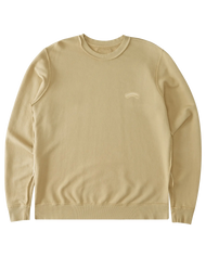 The Billabong Mens Wave Wash Sweatshirt in Straw