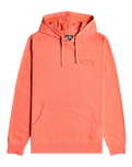 The Billabong Mens Arch Wave Hoodie in Faded Rose