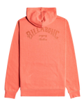 The Billabong Mens Arch Wave Hoodie in Faded Rose