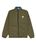 The Element Mens Wolfe Track Reversible Light Jacket in Dark Magma