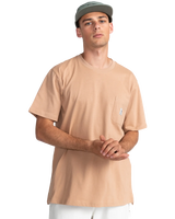 The Element Mens Wadena T-Shirt in Chocolate Chip