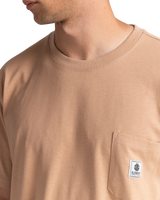 The Element Mens Wadena T-Shirt in Chocolate Chip