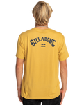 The Billabong Mens Arch Wave T-Shirt in Gold