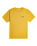 The Billabong Mens Arch Wave T-Shirt in Gold