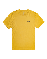 The Billabong Mens Arch Wave T-Shirt in Gold