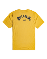 The Billabong Mens Arch Wave T-Shirt in Gold