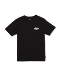 The Volcom Boys Boys Drift Out T-Shirt in Black