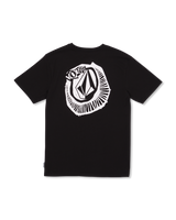 The Volcom Boys Boys Drift Out T-Shirt in Black