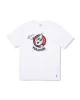 The Volcom Boys Boys Mr Stone T-Shirt in White