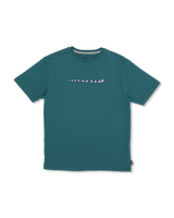 The Volcom Boys Boys Arthur Dino T-Shirt in Evergreen