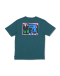 The Volcom Boys Boys Arthur Dino T-Shirt in Evergreen