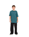 The Volcom Boys Boys Arthur Dino T-Shirt in Evergreen