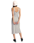 The RVCA Womens Plateau Midi Dress in Multi