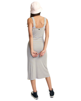 The RVCA Womens Plateau Midi Dress in Multi