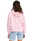 The Billabong Womens Morning Surf Hoodie in Pink Lady