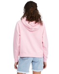 The Billabong Womens Morning Surf Hoodie in Pink Lady