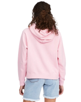 The Billabong Womens Morning Surf Hoodie in Pink Lady