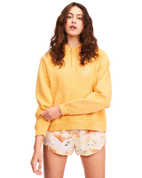 The Billabong Womens Morning Surf Hoodie in Marigold