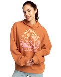 The Billabong Womens Sun S Up Hoodie in Toffee