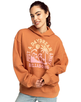 The Billabong Womens Sun S Up Hoodie in Toffee