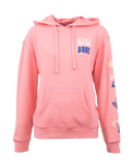 The Billabong Womens Eternal Summer Hoodie in Pink Sunset