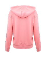 The Billabong Womens Eternal Summer Hoodie in Pink Sunset