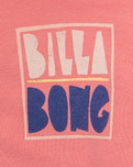 The Billabong Womens Eternal Summer Hoodie in Pink Sunset