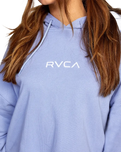 The RVCA Womens Small RVCA Venice Hoodie in Grey Purple