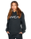 The RVCA Womens Big RVCA Hoodie in Black