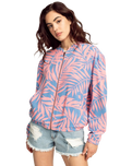 The Billabong Womens Summer Evening Jacket in Pink Sunset