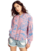 The Billabong Womens Summer Evening Jacket in Pink Sunset