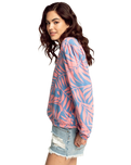 The Billabong Womens Summer Evening Jacket in Pink Sunset