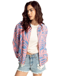 The Billabong Womens Summer Evening Jacket in Pink Sunset