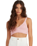 The Billabong Womens Sandstorm Knit Top in Pale Pink